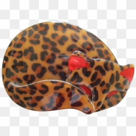 Gomina The Sleeping Cat Pin By French Designer Lea - Ladybug, HD Png Download - sleeping cat png