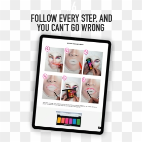 Follow Every Step - Cartoon, HD Png Download - facial png