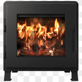 Wood Fire Burning Stove, HD Png Download - burning money png