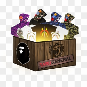 Bape Shark Mystery Box - Mystery Box Bape, HD Png Download - bape shark logo png