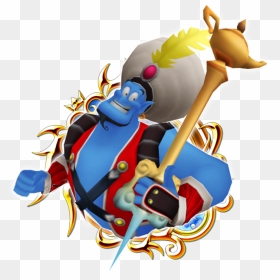 Valor Genie - Kingdom Hearts 358/2 Days, HD Png Download - genie lamp png