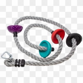 Slackers 8’ Climbing Rope"  Class= - Ninjaline Accessories, HD Png Download - rope circle png
