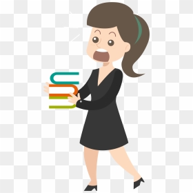 Transparent Office Girl Clipart - Cliparte Mulher Png, Png Download - mulher png