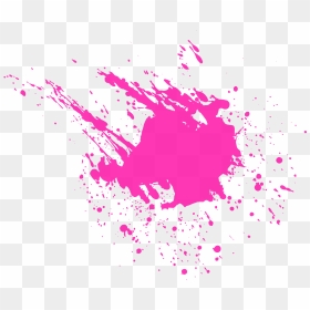 Pink Blood Transparent, Hd Png Download - Purple Paint Splatter Png, Png Download - pink splatter png