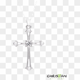 Cross Necklace With Gems , Png Download - Locket, Transparent Png - cross necklace png