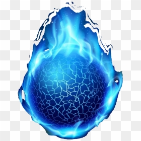 Bola De Fuego Azul Png - Blue Fire Ball Png, Transparent Png - fuego azul png