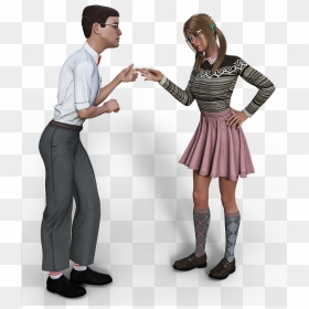 Nerd, Man, Woman, Pair, Glasses, Equality, Approach - Mann Und Frau Mit Brillen, HD Png Download - mulher png