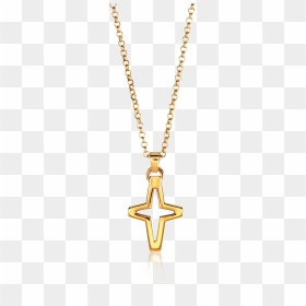 Pendant, HD Png Download - cross necklace png