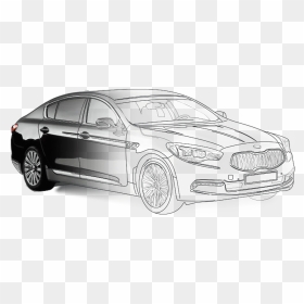 Car Drawing Png - Executive Car, Transparent Png - car drawing png