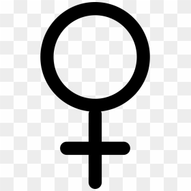 Female Sign - Cross, HD Png Download - female sign png
