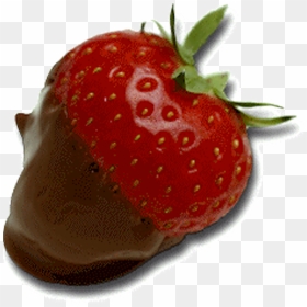 Chocolate Covered Strawberry Png, Transparent Png - chocolate covered strawberries png