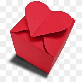 Heart Box Png Image - Origami Scatola Cuore, Transparent Png - san valentin png