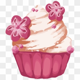 Muffins Clipart Cherry - Pastry Cake Png Clipart, Transparent Png - pastry png