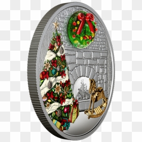 Royal Canadian Mint Holiday 2019 Coins, HD Png Download - holiday wreath png
