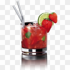 Thumb Image - Strawberry Mojito Cocktail Png, Transparent Png - fresa png