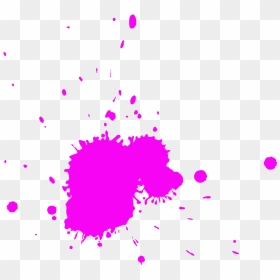 Colour Blast Png, Transparent Png - pink splatter png