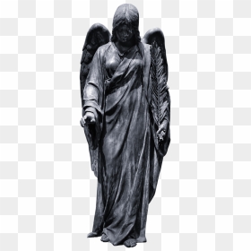 Famous Female Angel Sculpture, HD Png Download - angel statue png