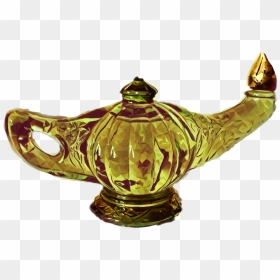 #aladdin #genie #lamp #crystal #mycollection - Teapot, HD Png Download - genie lamp png
