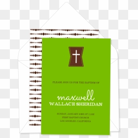 Mod Cross Green Invitation - Graphic Design, HD Png Download - green cross png