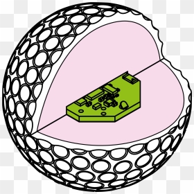 Nike Ball Golf Bluetooth, HD Png Download - golf ball clip art png