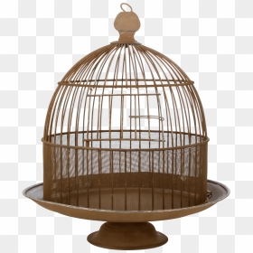 Wire Domed Birdcage - Cage, HD Png Download - birdcage png