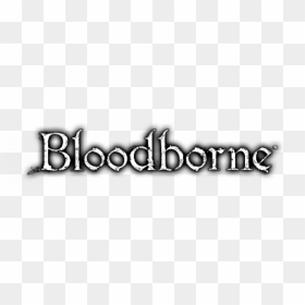 Clearlogo Clearlogo Ribbon - Bloodborne, HD Png Download - bloodborne logo png