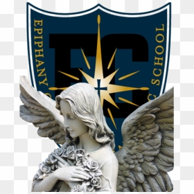 Ecs Tuition Angels - Png Angel Statue, Transparent Png - angel statue png