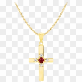 Pendant, HD Png Download - cross necklace png