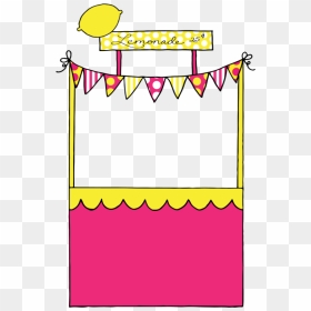 Clip Free Download Collection Of Pink High Quality - Pink Lemonade Stand Clipart, HD Png Download - lemonade stand png