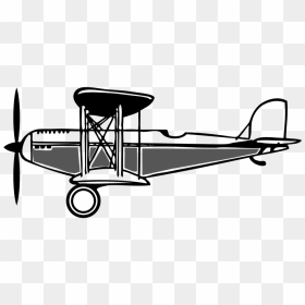 Png Download , Png Download - Wright Brothers Plane Outline, Transparent Png - biplane png