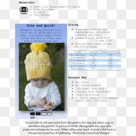 Transparent Crochet Hook Clipart, HD Png Download - crochet hook png