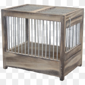 Birdcage Wood L - Wiltec Aviary Wood Bird Cage Animal Cage Aviaries, HD Png Download - birdcage png