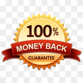 100 Percent Money Back Guarantee - 100 Money Back Guarantee Png, Transparent Png - 100 money back guarantee png