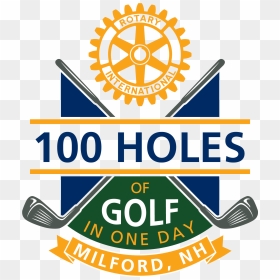 100 Holes Of Golf - Rotary International, HD Png Download - raffle tickets png