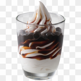 Photo Courtesy Of Mcdonald"s Philippines - Mcdo Sundae With Pearls, HD Png Download - sundae png