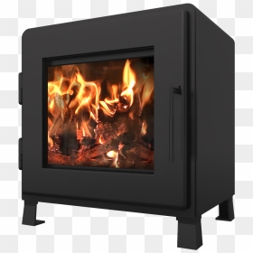 Wood Fire Burning Stove, HD Png Download - burning money png