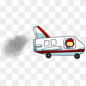 Airplane, HD Png Download - cartoon airplane png