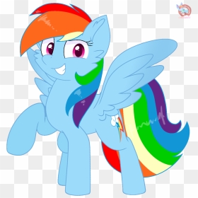 My Little Pony Mane 6, HD Png Download - rainbow vector png