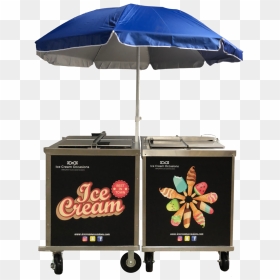 Ice Cream Sundae Bar - Umbrella, HD Png Download - sundae png