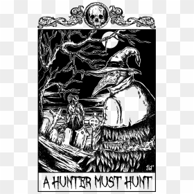 Check My New Bloodborne Inspired T-shirt On - Bloodborne Black And White Art, HD Png Download - bloodborne logo png