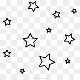 Stars Coloring Page - Vsco Stars, HD Png Download - estrelas png