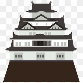 Himeji Castle Clipart - 姫路城 イラスト フリー, HD Png Download - castle clipart png