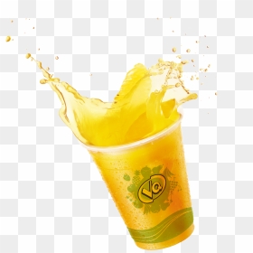 Lemonade Splash Png - Orange Juice Cup Png, Transparent Png - juice splash png