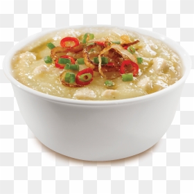 Freshly Cooked, Warm Comfort With Tender Chicken Chunks - Texas Chicken Malaysia Porridge, HD Png Download - cooked chicken png