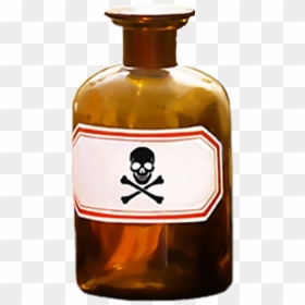 #poison #bottle #witch #creepy #spooky #skull #death - Picsart Poison Bottle Png, Transparent Png - potion bottle png