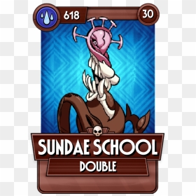 Skullgirls Double Sundae School, HD Png Download - sundae png