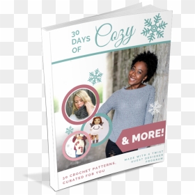 30 Days Of Cozy Main Pic, HD Png Download - crochet hook png