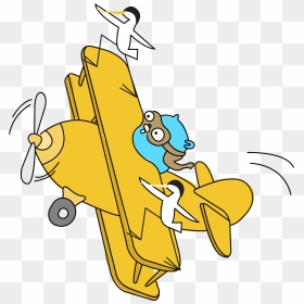 Cartoon, HD Png Download - cartoon airplane png