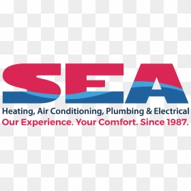 Sea Hvac, Plumbing & Electrical - Graphic Design, HD Png Download - hvac png