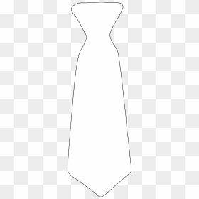 Necktie Vector White Tie - White Necktie Clipart, HD Png Download - necktie png